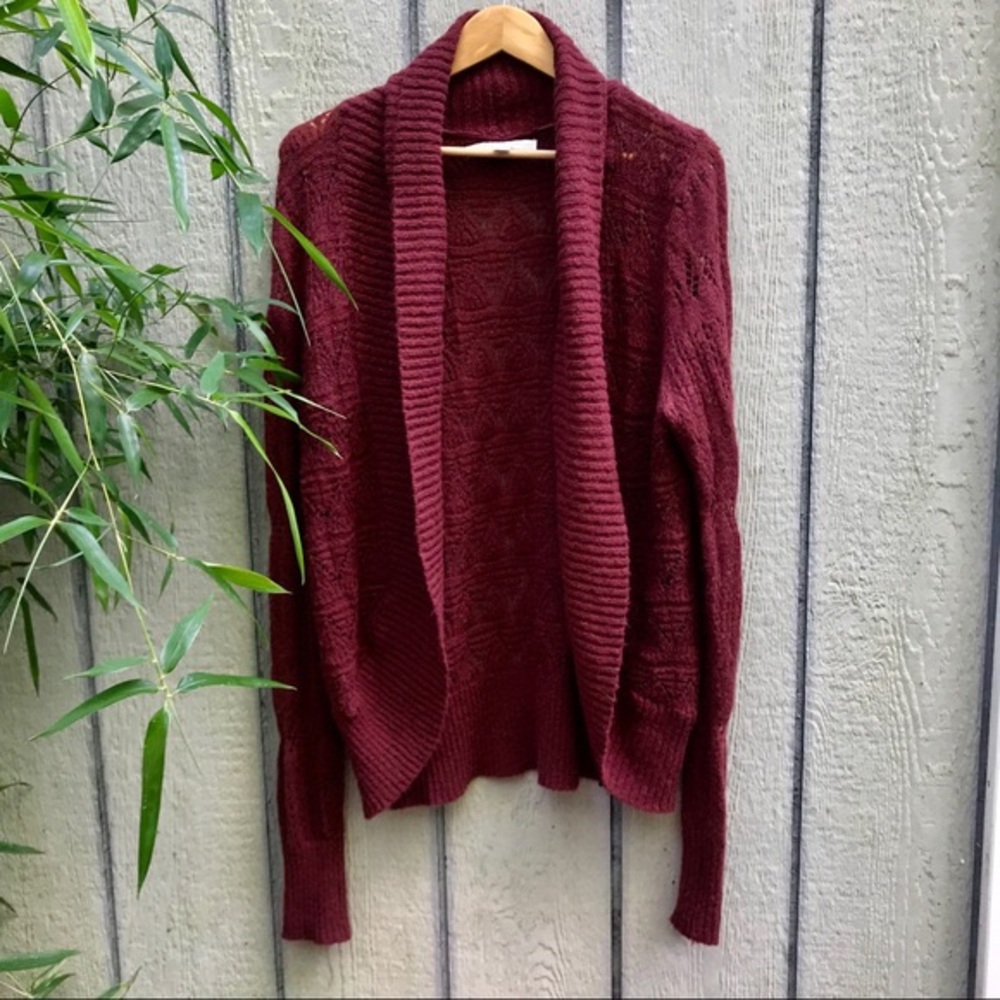 XL maroon Lauren Conrad sweater